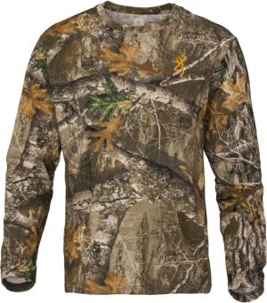 Browning Wasatch-CB Long Sleeve T-Shirt, Rte, L, 3017826003