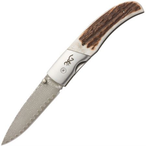 Browning 0370 Illusion Stag Linerlock