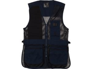 Browning Trappercreek Shooting Vest - Women's, Navy, L, 3050699503