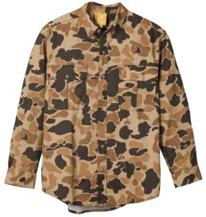 Browning Wasatch Shirt - Mens, Vintage Tan, Small, 3017801201