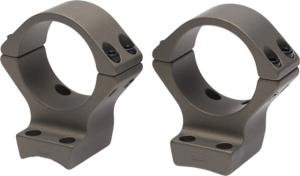 Browning 2pc Integrl Scope Mnt System 1'' Hgh Smkd Brnz X-bolt