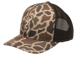 Browning Men's Cap Flashback Back Rec Patch, Tan Camo, 308038121