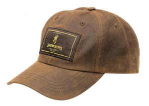 Browning Men's Cap Antiquity Wax Rec Patch, Brown Wax, 308060981