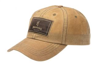 Browning Men's Cap Antiquity Wax Rec Patch, Tan Wax, 308060481