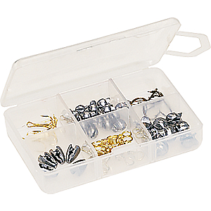 Plano Waterproof Terminal Tackle Accessory Boxes 3-Pack Clear - Tackle Utility Cases at Academy Sports