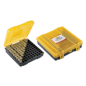 Plano 100-Count Handgun Ammo Case for .357 Magnum, .38 Special and .38 S&W Bullets - Hunting Accessories at Academy Sports