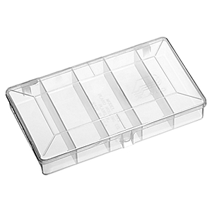 Plano Five-Compartment Stowaway&reg; 3400 - Clear