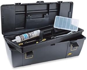 Plano 682007 26 Shallow Gng Tool Box Silvrgray - 682007