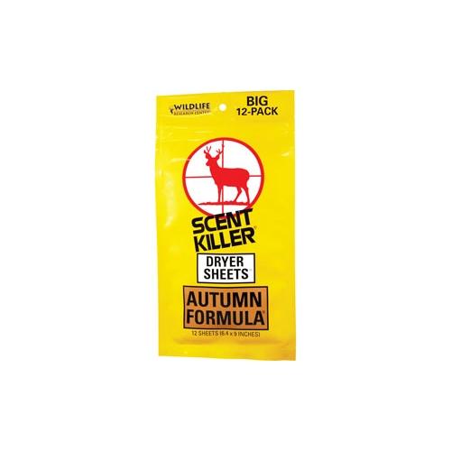 Wildlife Reseach 580 Scent Killer Dryer Sheets