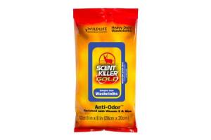 WILDLIFE RESEARCH Scent Killer Gold Anti-Odor Heavy Duty Washcloths (12 Pack)