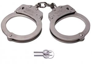 UZI Professional Handcuff | Silver | Stainless Steel | LAPoliceGear.com