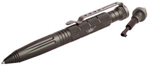 Uzi Accessories UZITACPEN6GM Tactical Pen 6" 1.6 oz   Gray