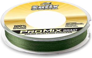 Sufix ProMix Braid 10lb Line, Low-Vis Green, 150 Yds, 630-010G