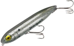 Heddon Zara Spook Fishing Lure, 4-1/2in, 3/4 oz, G-Finish Shad, X9255GBSD