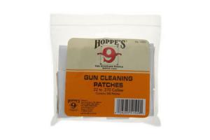 HOPPES .22-.270 Caliber Cleaning Patches (500 Pack)
