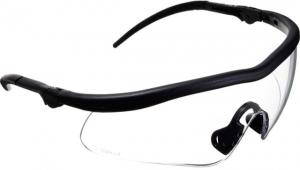 Allen Guardian Shooting Safety Glasses, Black Frame, Clear Lenses, One Size, 2384