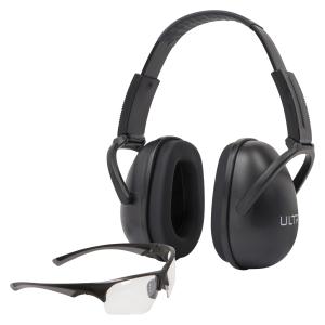 Allen ULTRX Sound Blocker Hearing and Eye Earmuff - 1 - Black