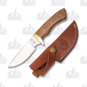 Frost Cutlery Chipaway Dark Olive Wood Chickasaw Skinner