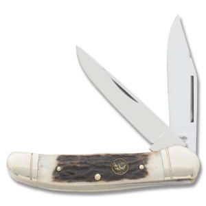Hen and Rooster Stag Copperhead Stainless Steel Blades