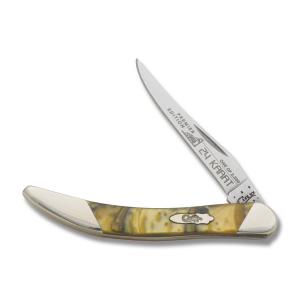 Case Slant Bolster Toothpick 3" with 24 Karat Corelon Handles and Tru-Sharp Surgical Steel Plain Edge Blades Model S91009624K