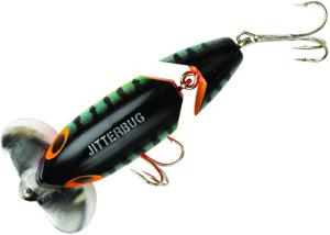 Arbogast Jointed Jitterbug Clicker, 3 1/2in, 5/8 oz, Perch, G675-05