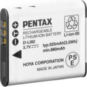 Pentax D-LI92 Rechargeable Li-Ion Battery, 39800