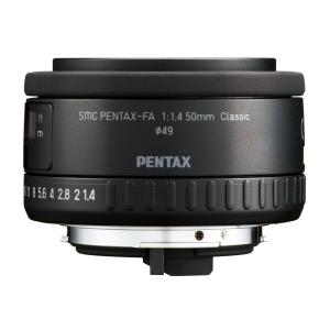 PENTAX-FA 50mm F1.4 Large Aperture Super Protect Coating Classic Camera Lens (Black Matte Finish) in Matte Black