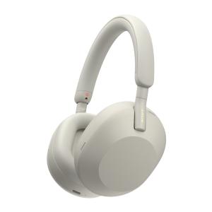 Sony WH-1000XM5 Wireless Noise Canceling Over-Ear Headphones in Silver