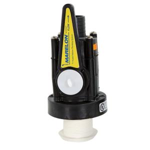 Forespar Performance Products Full-Flow Seacock & 1/2 Mushroom Through-Hull Marelon, 904042ABYC