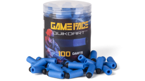 Game Face Quik Darts Blue 100 Darts