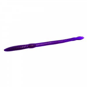 Creme Scoundrel Worm Lure 6" 12pk - Purple