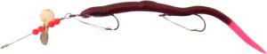 Creme Lures Scoundrel Rigged Worm, 1, 6in, Purple Glow, 0190-3-1