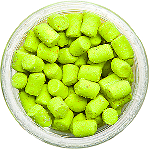 Berkley 1005008 Powerbait Crappie Nibbles Dough Bait Chartreuse