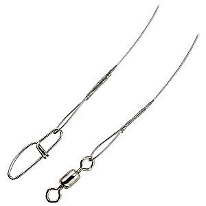 Berkley 1011695 Wire-Wound Steelon Leaders 18" Length, 30 lb Line Tested, Bright, Per 3
