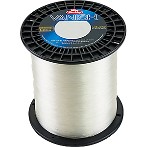 Berkley 1010789 Vanish Fluorocarbon Line Spool 2000 Yards, 0.015" Diameter, 17 lb Breaking Strength, Clear