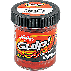 Berkley 1094720 Gulp! Extruded Nightcrawler Soft Bait 6" Length, Natural