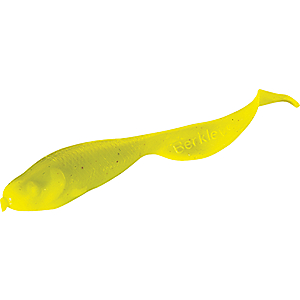 Berkley 1120274 Gulp! Swimming Mullet Soft Bait 3" Length, Chartreuse, Per 11