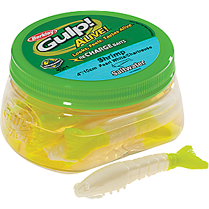 Berkley Gulp Alive™ 3" Shrimp Small Bucket Natural - Salt Water Soft Plastic at Academy Sports
