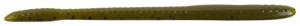 Berkley PowerBait Bottom Hopper, ideal for jig heads Carolina rigs, wacky worming, 6.25in 12 Pkg Ct, Green Pumpkin, PBBBH6-GP