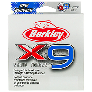 PURE FISHING BERKLEY Berkley x9 Braid Fishing Line - pearl