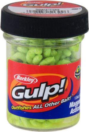 Berkley Gulp! Maggot Bait, Chartreuse 176227