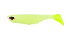 Berkley PowerBait Ripple Shad Lure, 3.5in., Glow/Chartreuse 178449