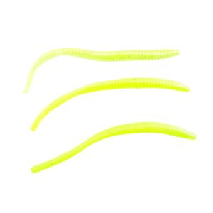 Berkley PowerBait Power Floating Trout Worm, 3in 15Pk Chartreuse Shad, PBHFTW3-CS