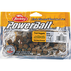 Berkley PowerBait Hatchery Formula Trout Nuggets - Brown