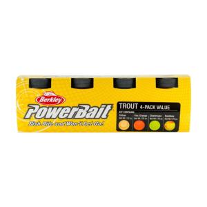 Berkley PowerBait Trout Bait Assortment Dough, Assorted, BTBMP-AST1