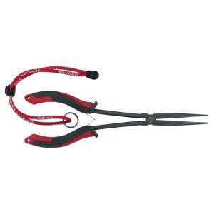 Berkley XCD Long Reach Pliers, 11in, Red/Gray/Black, BFGLRP11