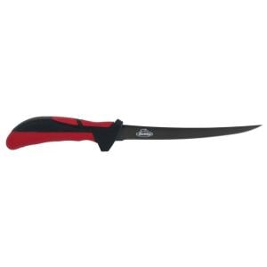 Berkley XCD Fillet Knife, 7in, Red/Gray/Black, BFG7FK