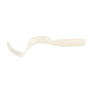 Berkley Gulp! Alive! Saltwater Grub Soft Bait, Saltwater, 6in / 15cm, Glow, GASPG6-GL