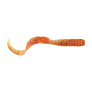 Berkley Gulp! Saltwater Grub Soft Bait, Saltwater, 6in / 15cm, Orange Tiger, GSG6-OTR