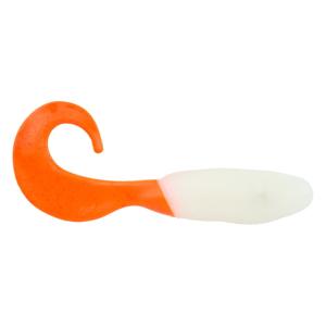 Berkley Gulp Alive Swimming Mullet, Glow/Orange, 3in/8cm, GAPSM3-GLOR